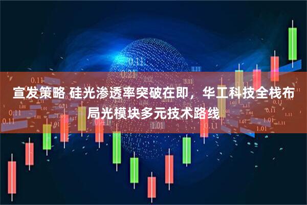 宣发策略 硅光渗透率突破在即，华工科技全栈布局光模块多元技术路线